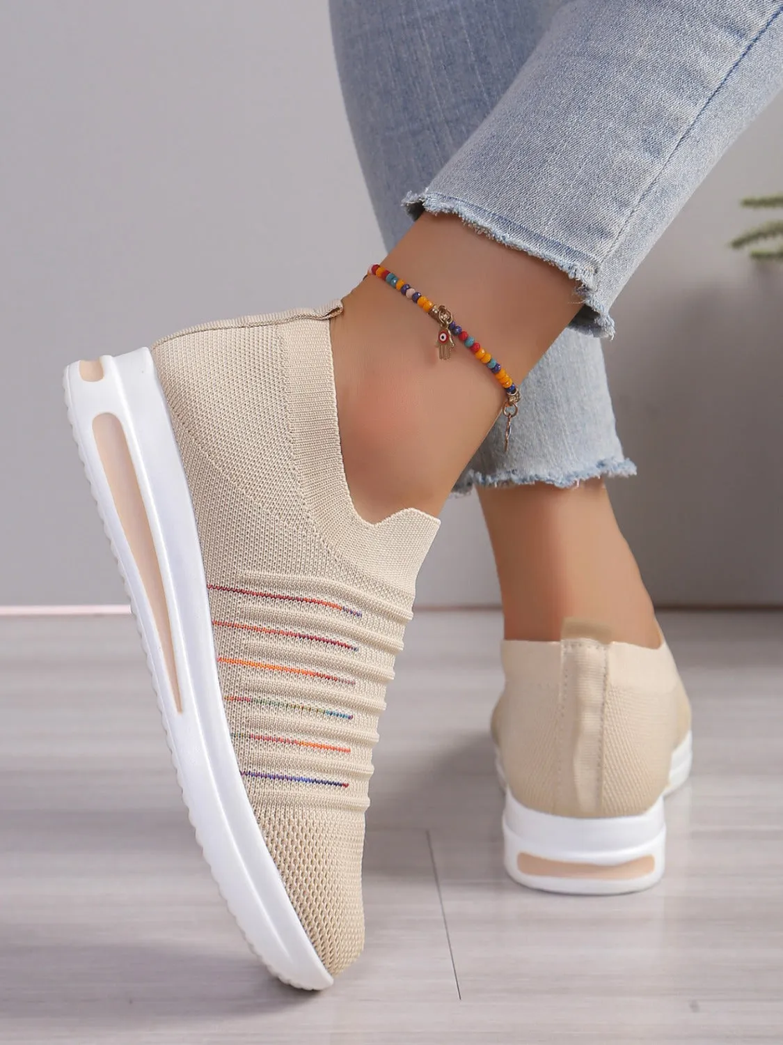 BE. Shoe HYFE Slip On Wedge Sneakers