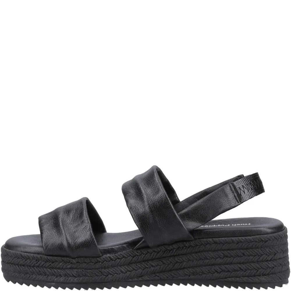 Black Rachel Platform Sandals