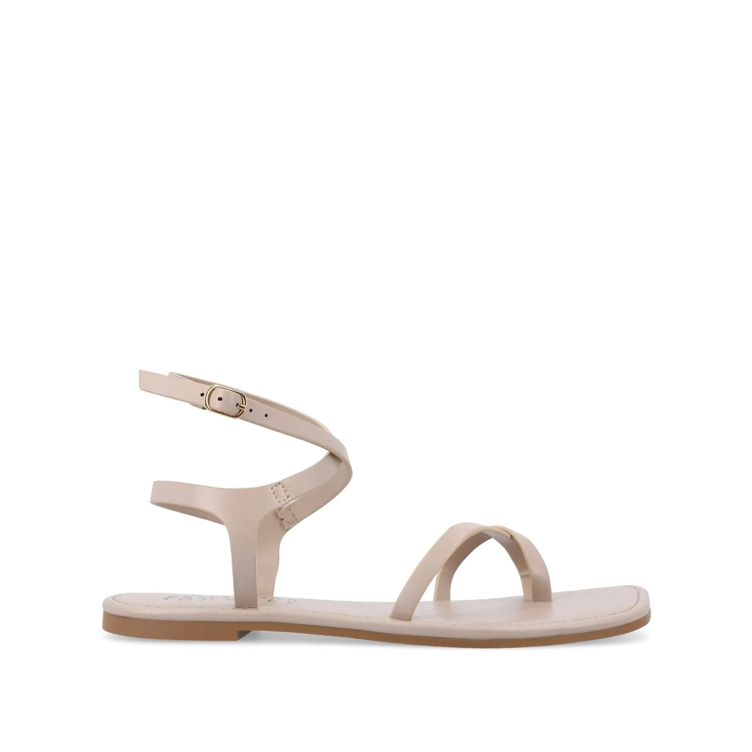 CHARRA MULTI STRAP SANDALS IN PATENT