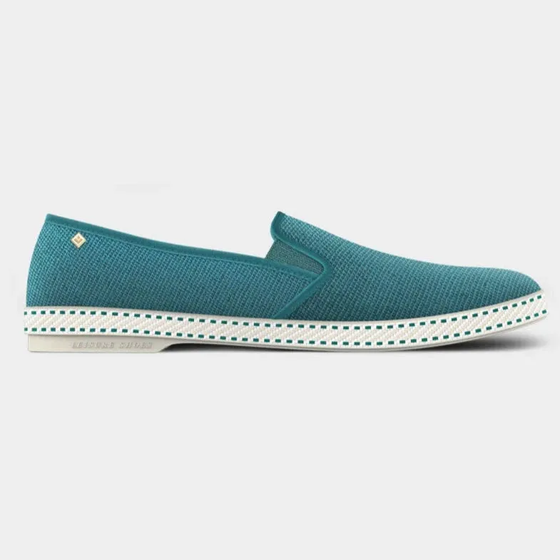 Classic Canvas Loafer: Aqua