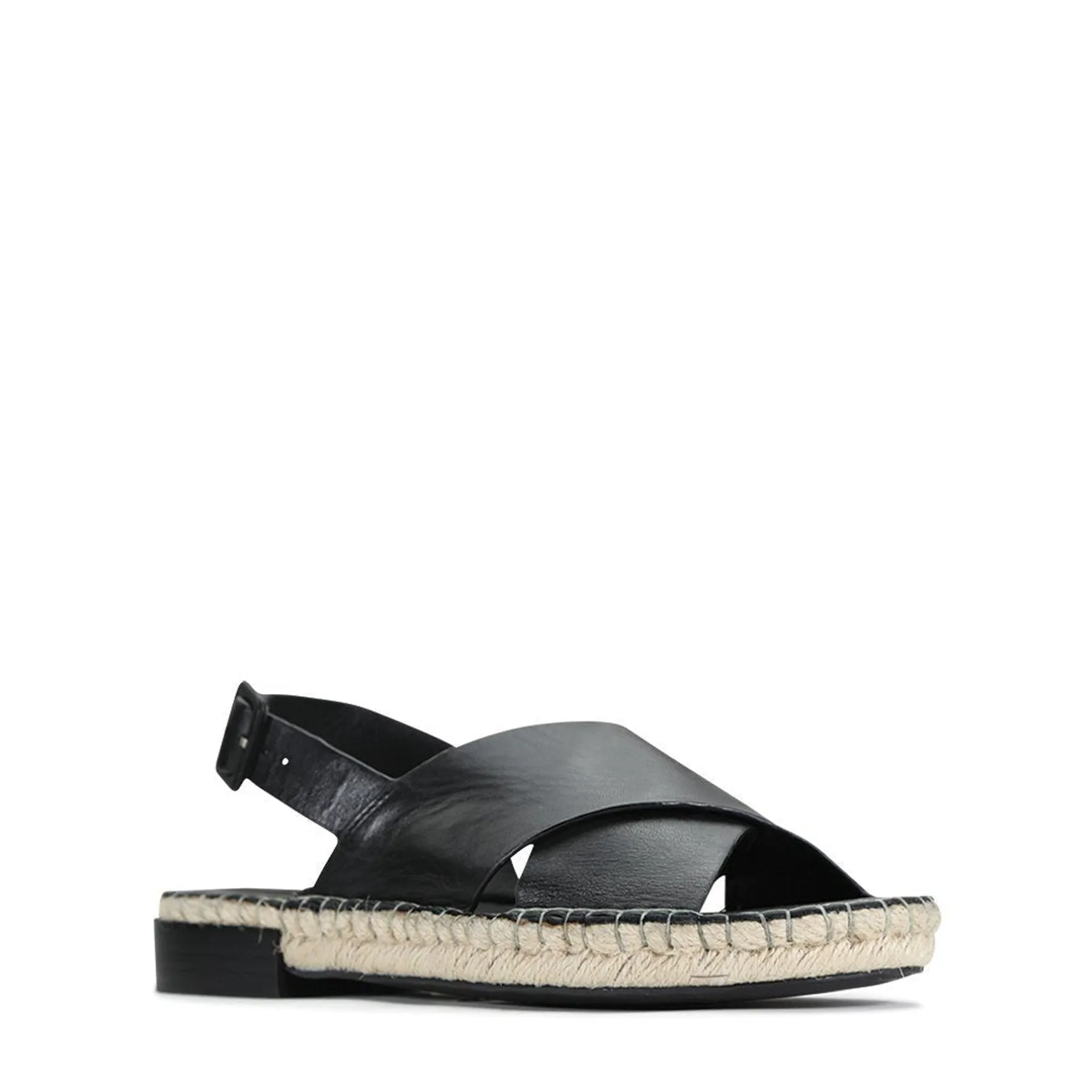 ESPEL LEATHER ARCHIVE ESPADRILLE SANDAL