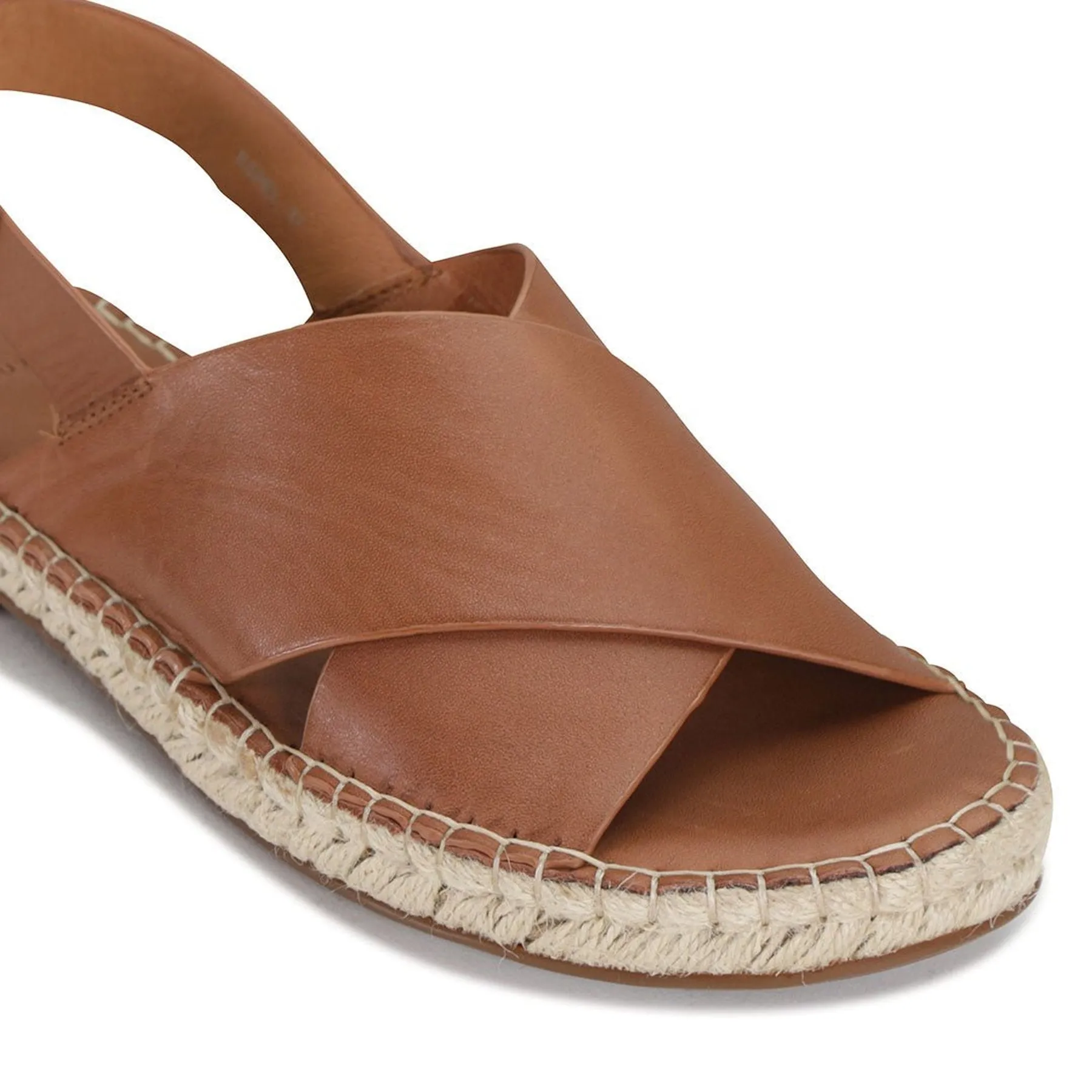 ESPEL LEATHER ARCHIVE ESPADRILLE SANDAL