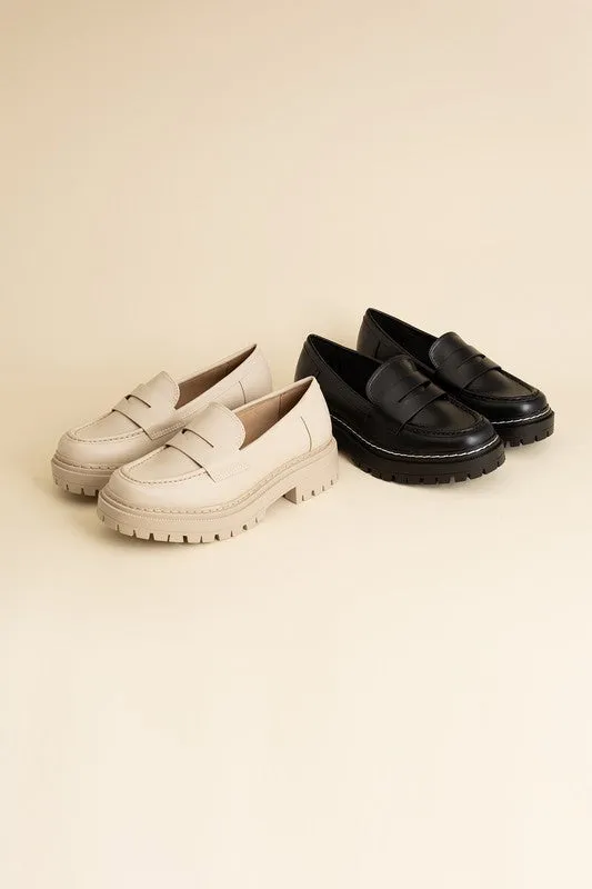 Forever Graceful Eureka Loafers - Black or Bone