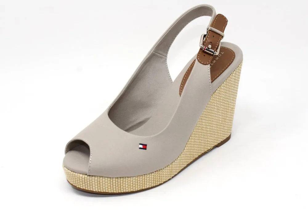 ICONIC SLINGBACK ESPADRILLE HIGH HEEL WEDGES