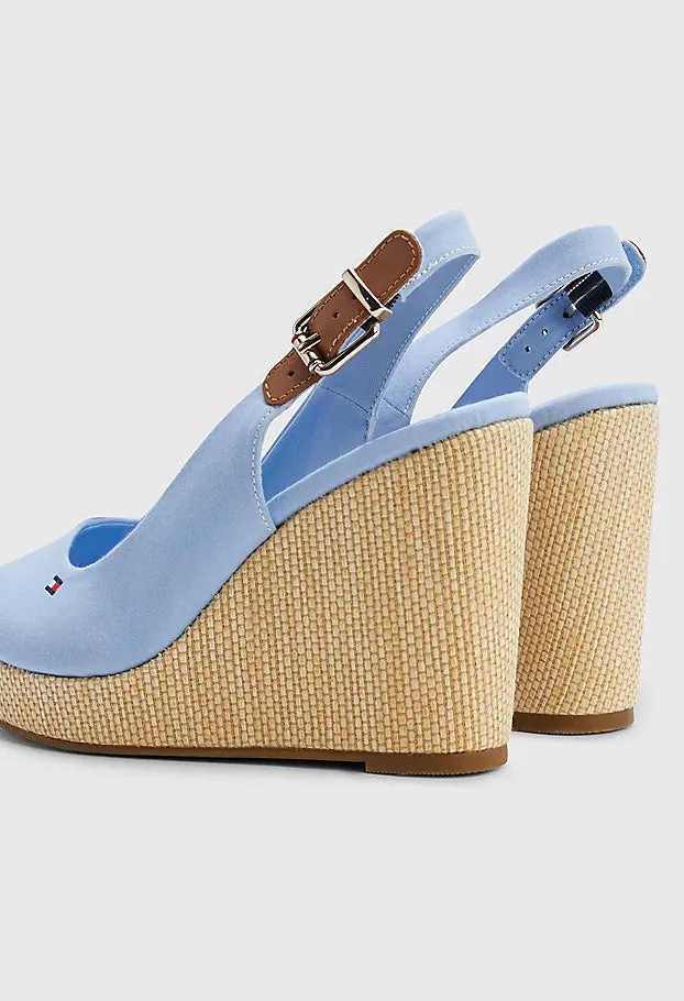 ICONIC SLINGBACK ESPADRILLE HIGH HEEL WEDGES