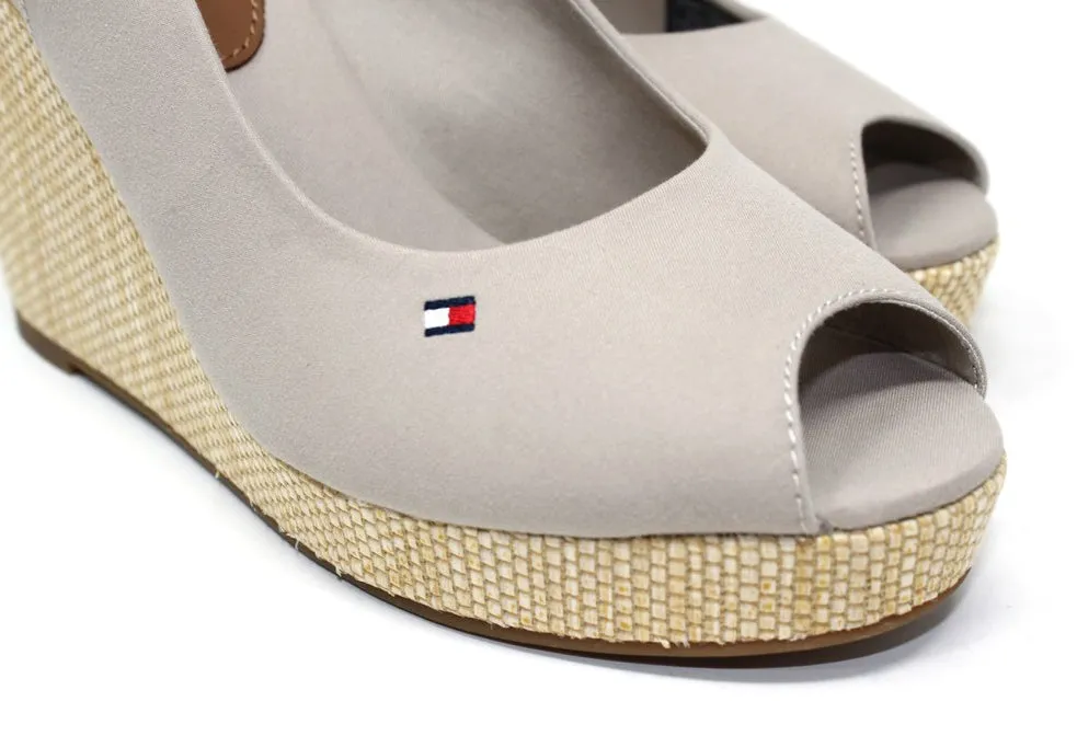 ICONIC SLINGBACK ESPADRILLE HIGH HEEL WEDGES