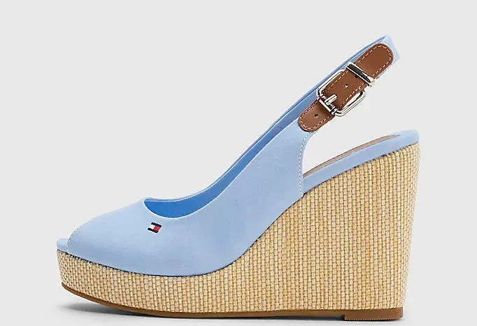 ICONIC SLINGBACK ESPADRILLE HIGH HEEL WEDGES