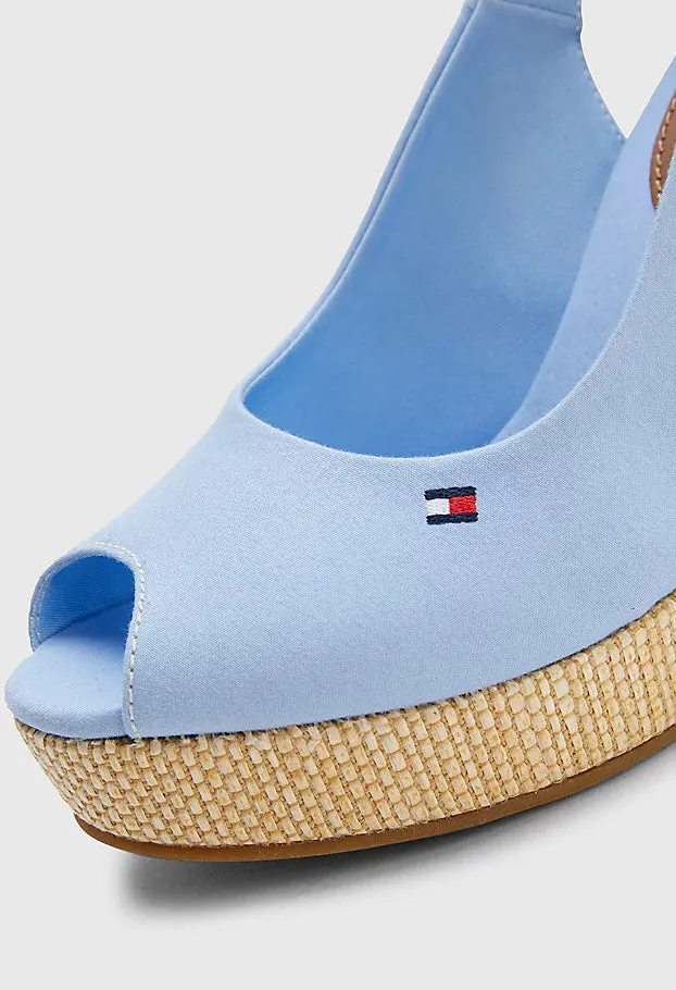 ICONIC SLINGBACK ESPADRILLE HIGH HEEL WEDGES