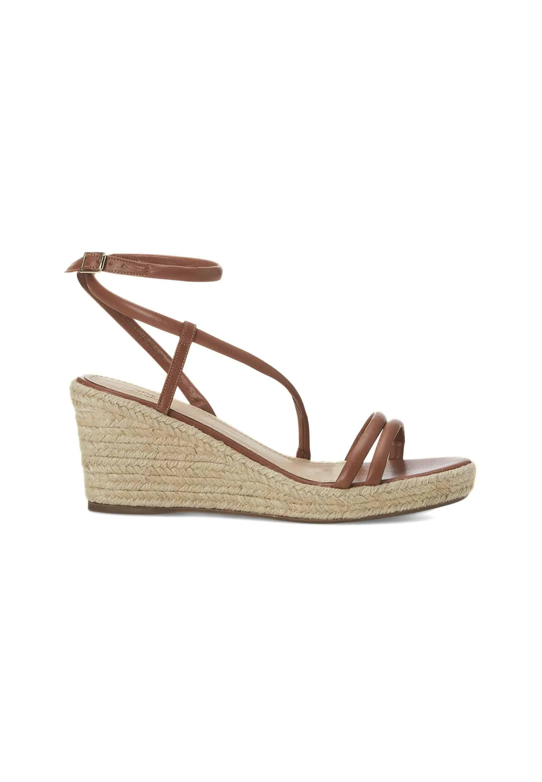 Ladies White Espadrille Wedges