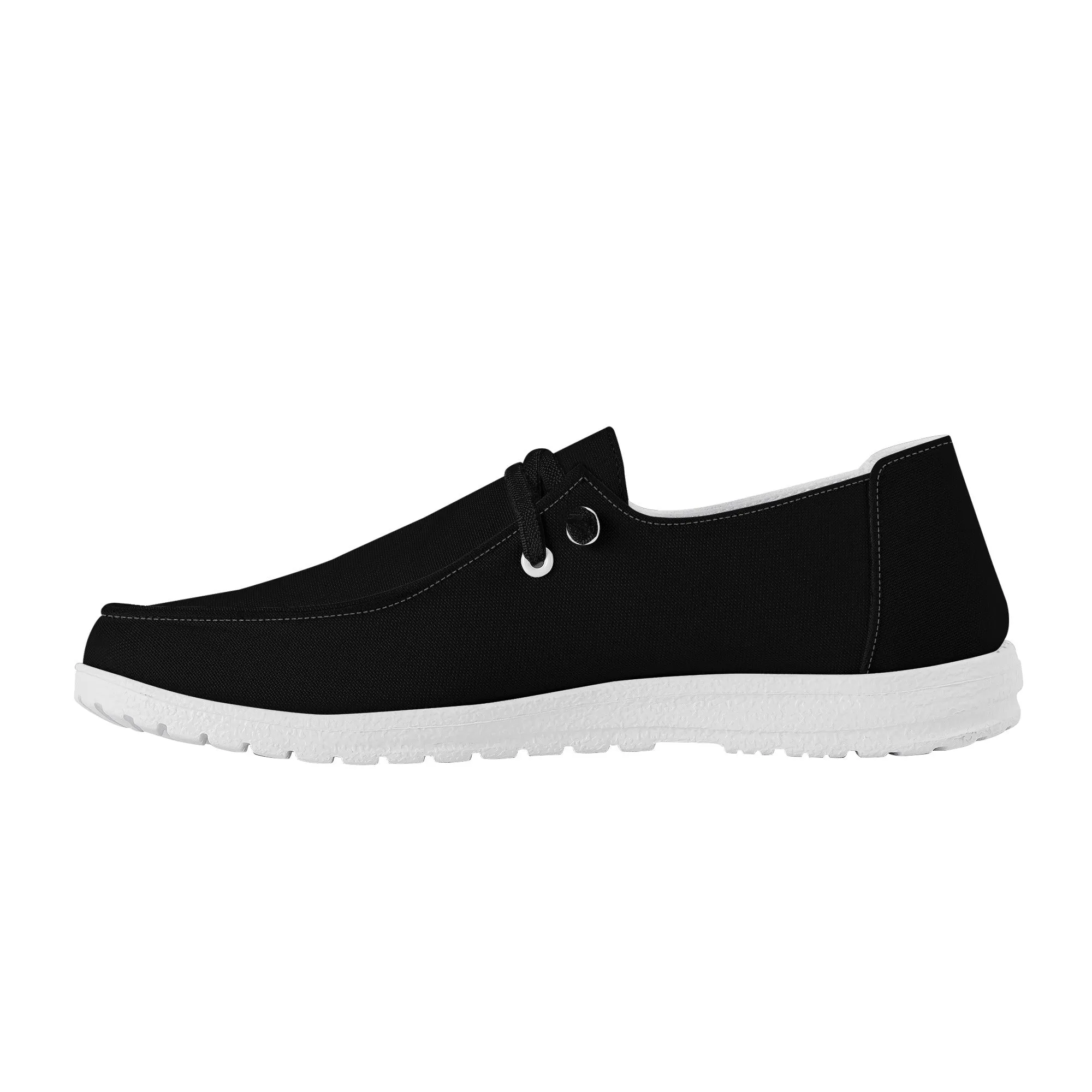 Mens Canvas Slip On Loafters