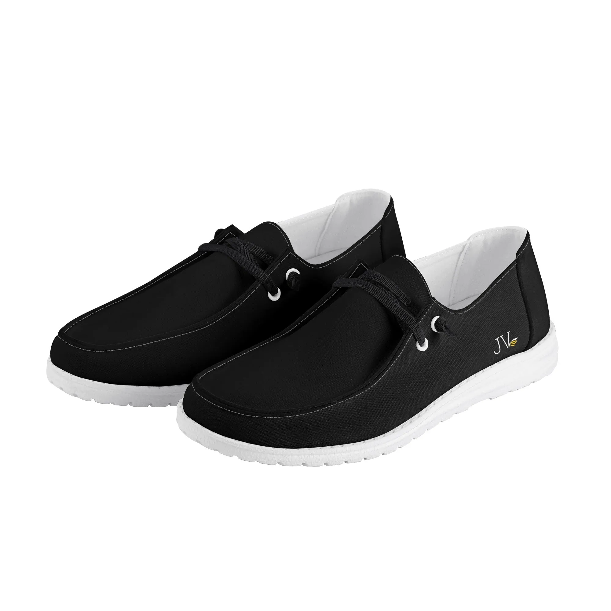 Mens Canvas Slip On Loafters