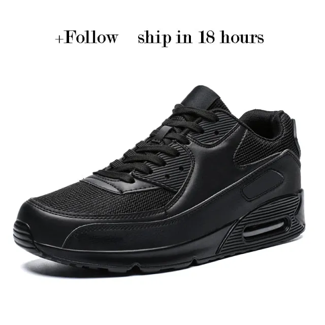 Mens Sneakers Fashion Casual Running Shoes Lover Gym Shoes Light Breathe Comfort Outdoor Air Cushion Couple Jogging Shoes 36-47