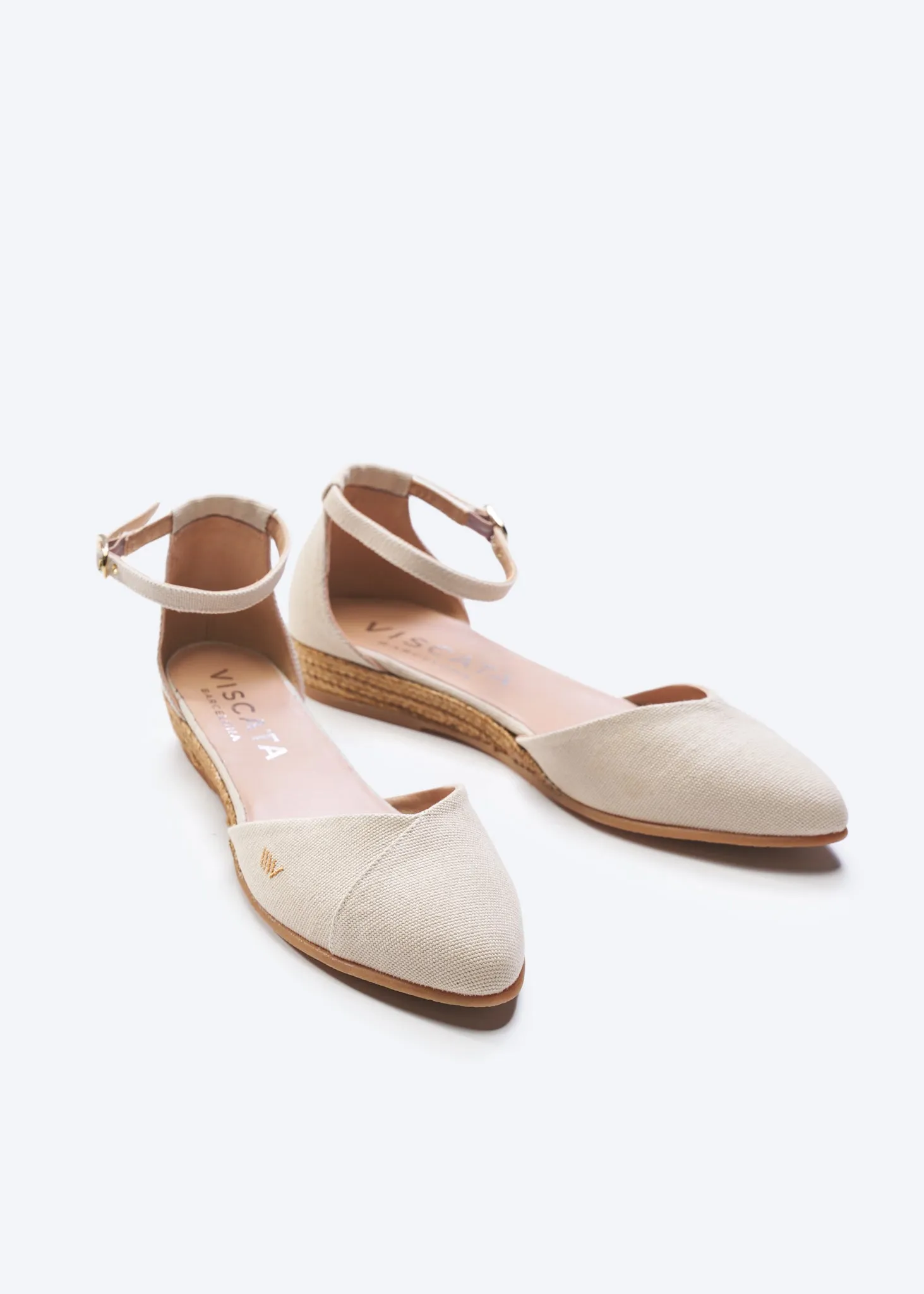 Montroig Canvas Espadrille Flats