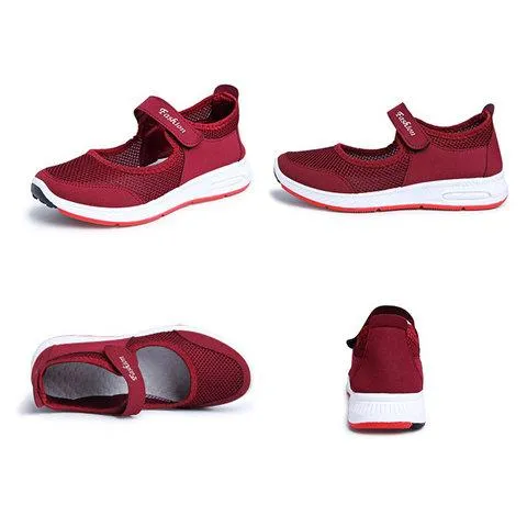 Mother's magic tape slip on sneakers best shoes for walking