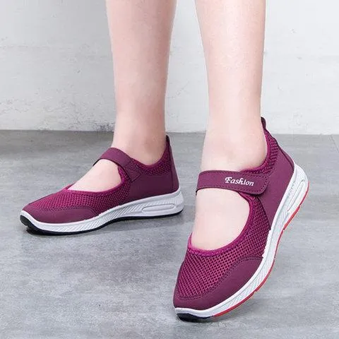 Mother's magic tape slip on sneakers best shoes for walking