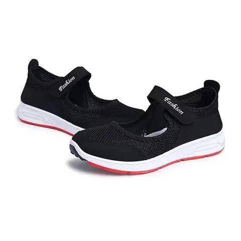 Mother's magic tape slip on sneakers best shoes for walking