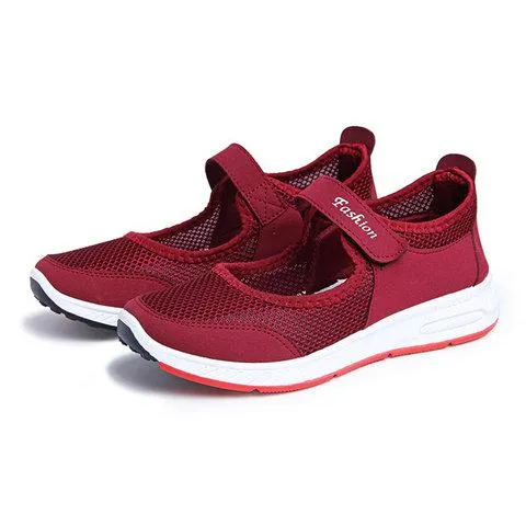 Mother's magic tape slip on sneakers best shoes for walking