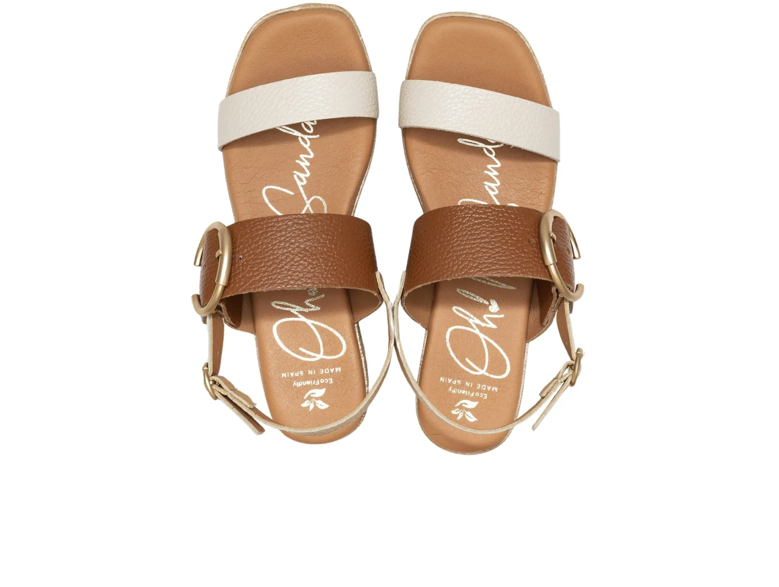 Oh! My Sandals Tonia 5455 - Camel