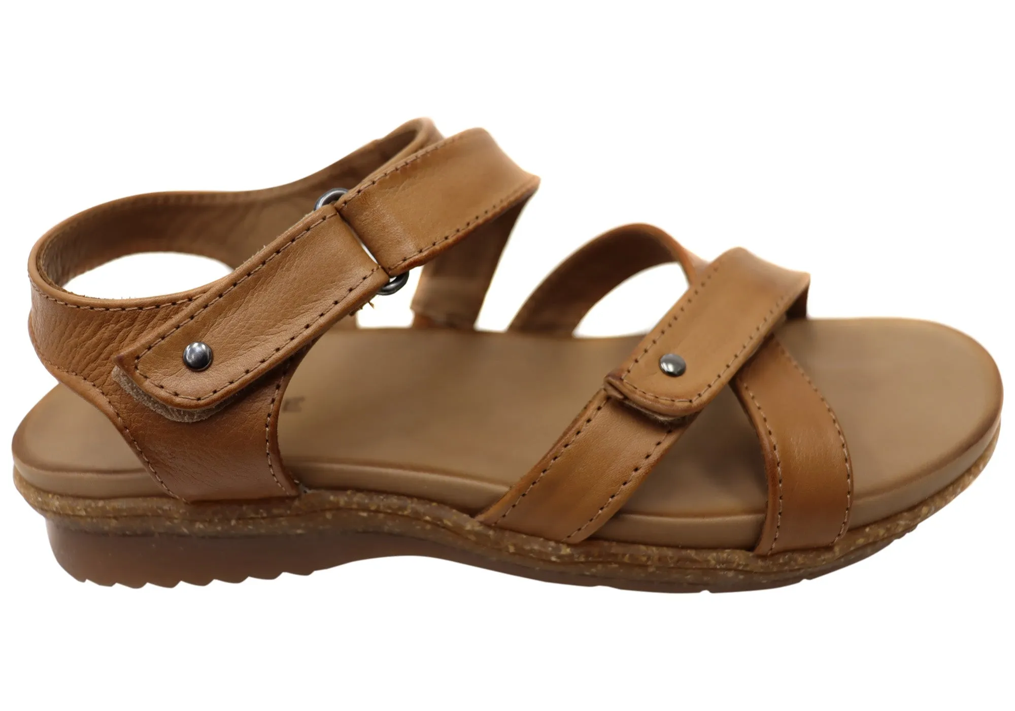 Orizonte Orbost Womens Comfortable European Leather Sandals