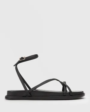 PALM Leather Strappy Footbed Sandals