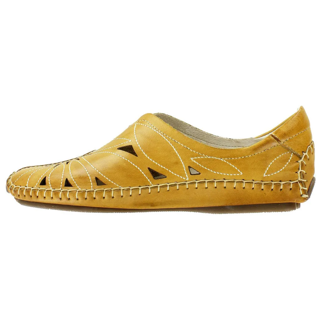 Pikolinos Jerez Calfskin Leather Women's Moccasins