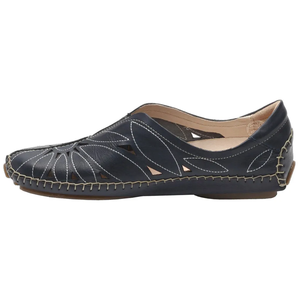 Pikolinos Jerez Calfskin Leather Women's Moccasins