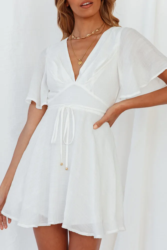 Place For You And Me Dress White