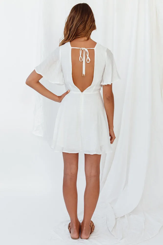 Place For You And Me Dress White