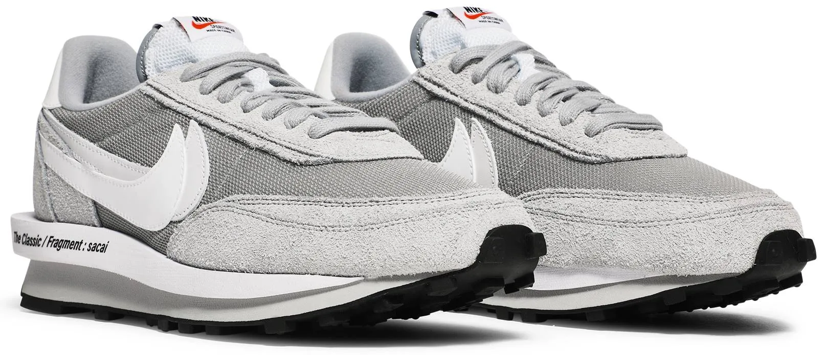 Sacai x Fragment Design x LDV Waffle 'Light Smoke Grey'