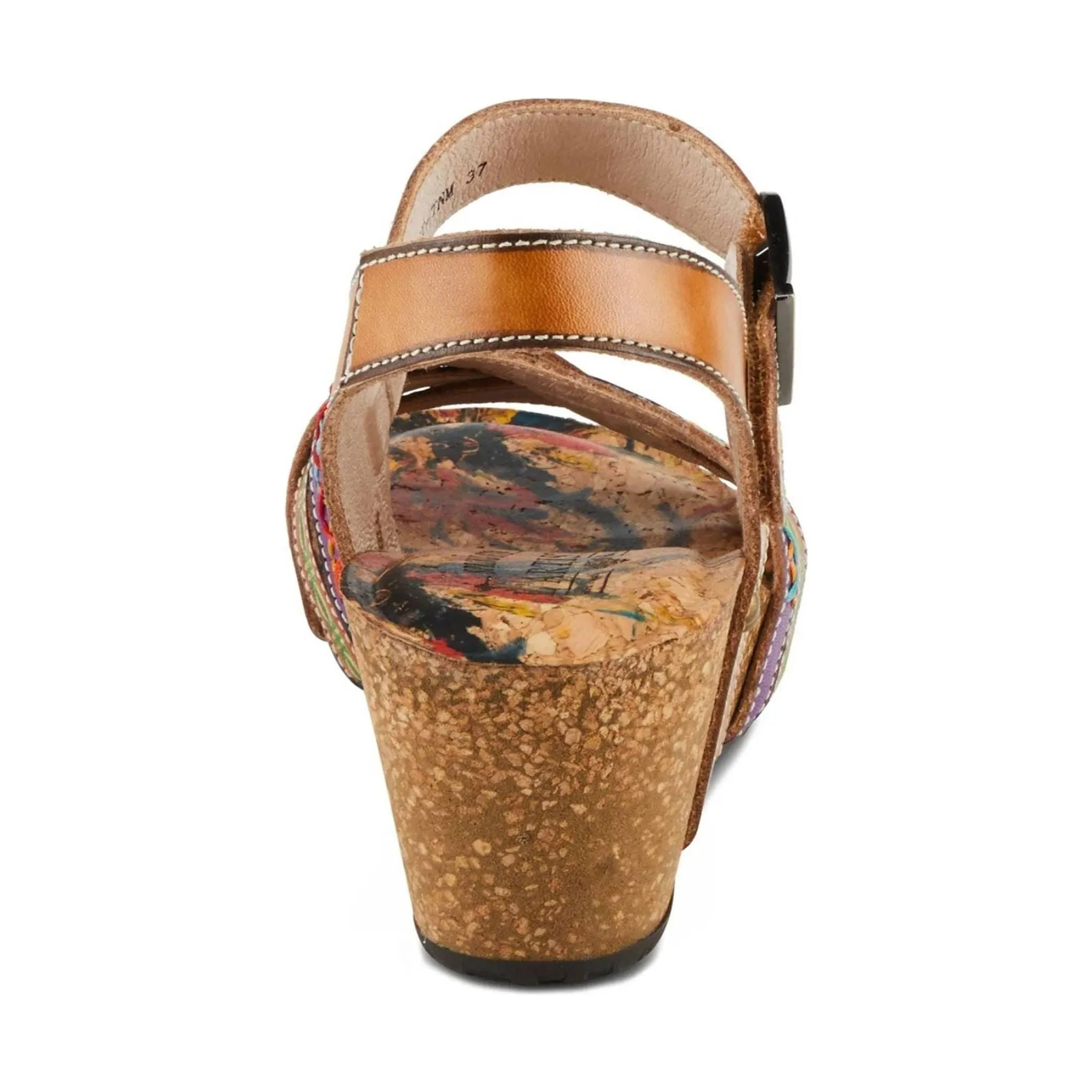 Spring Step Women's L'Artiste Bosquet Sandals - Tan Multi