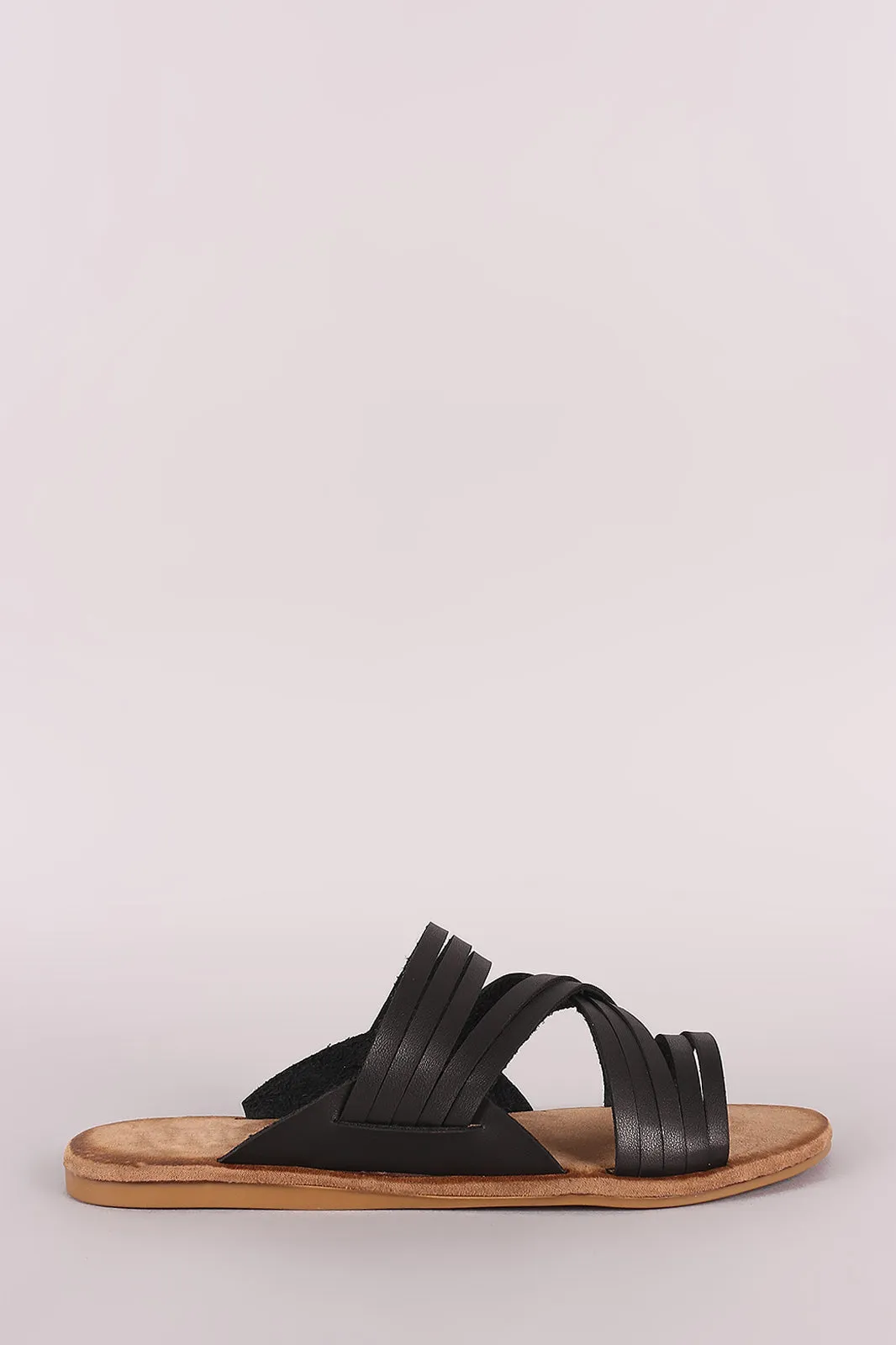 Sunny Feet Strappy Slide Sandal