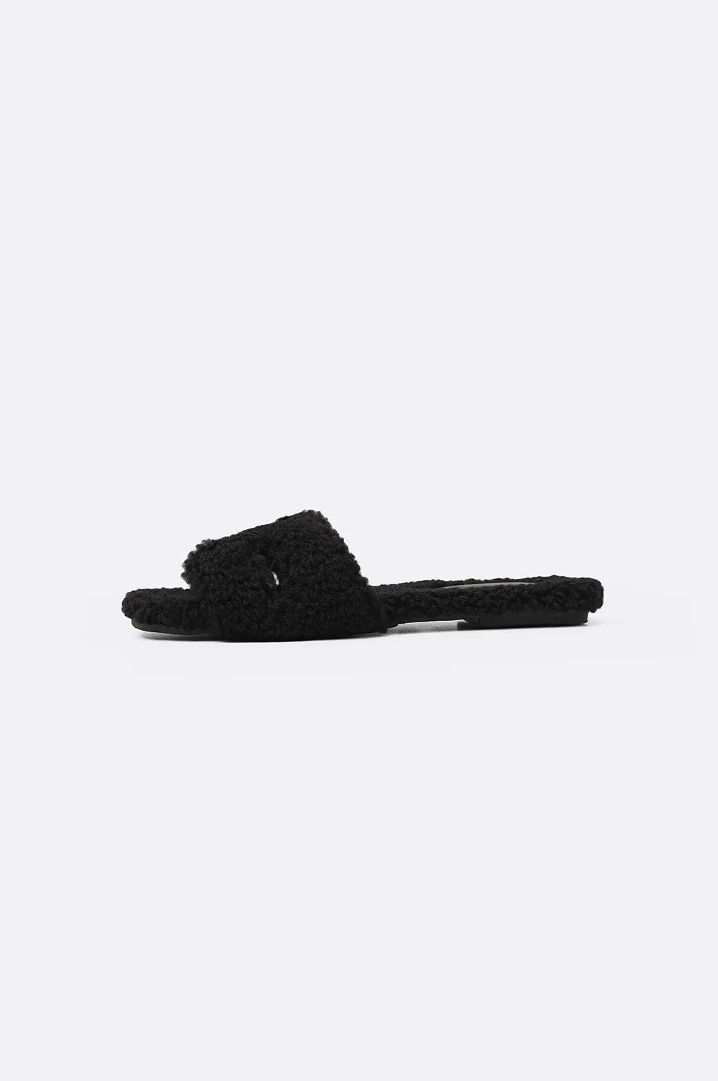 TEDDY FUR SLIDES