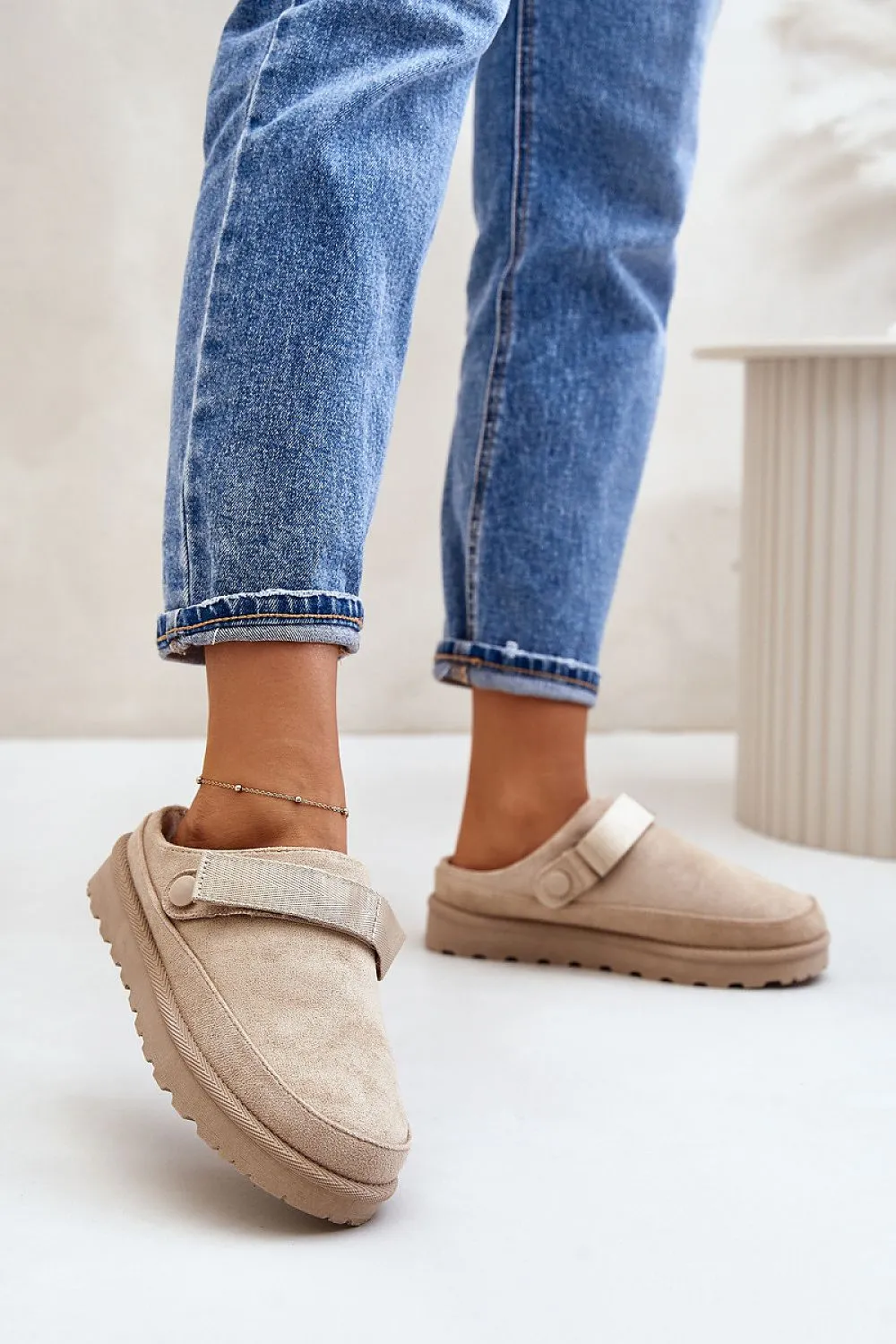 TEEK - Band Strap Slip On Slippers