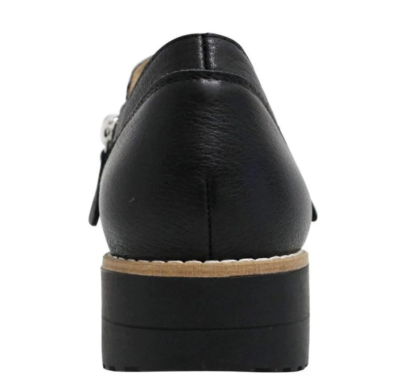 Topend 'Otilia' - Black/Black Sole