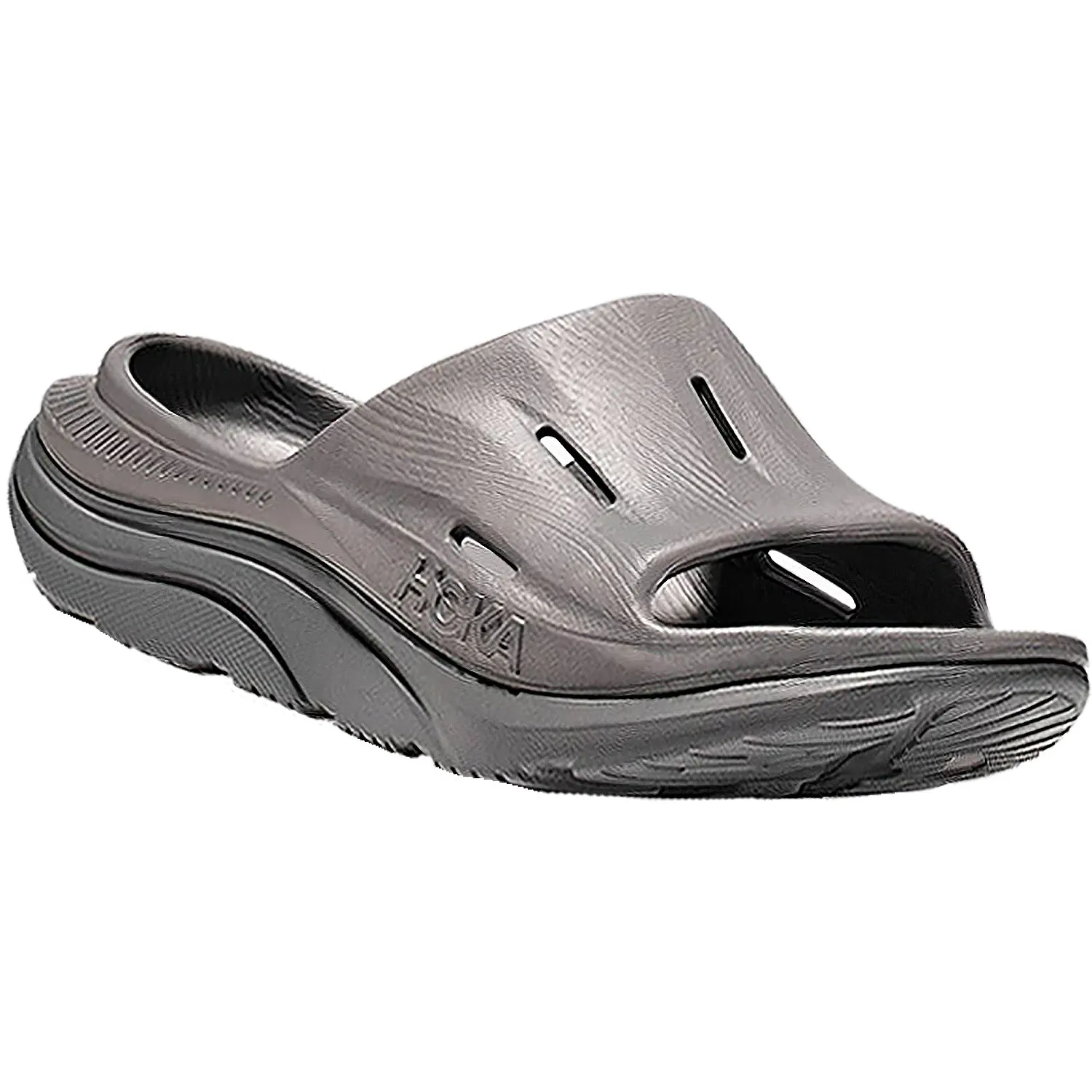 Unisex Hoka Ora Recovery Slide 3 Grey/Grey EVA