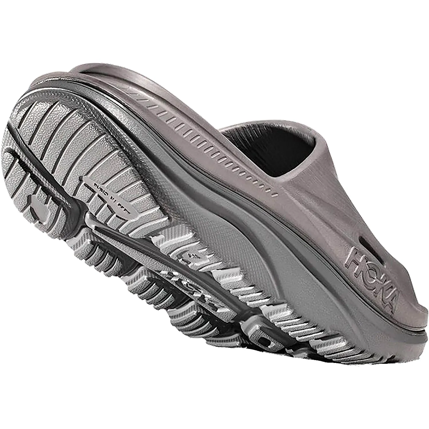 Unisex Hoka Ora Recovery Slide 3 Grey/Grey EVA