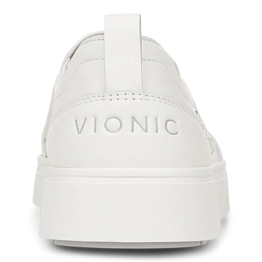 Vionic Women's Kimmie Slip On Sneakers- White