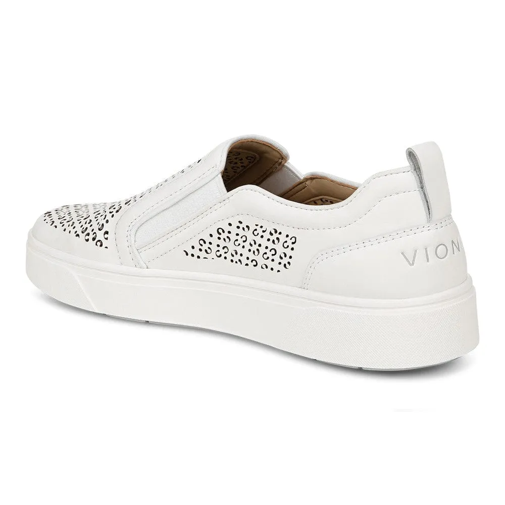 Vionic Women's Kimmie Slip On Sneakers- White