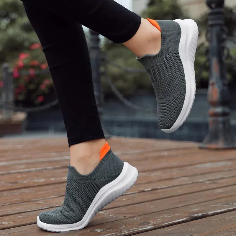 Walking on cloud slip ons slip ins super durable comfy sneakers